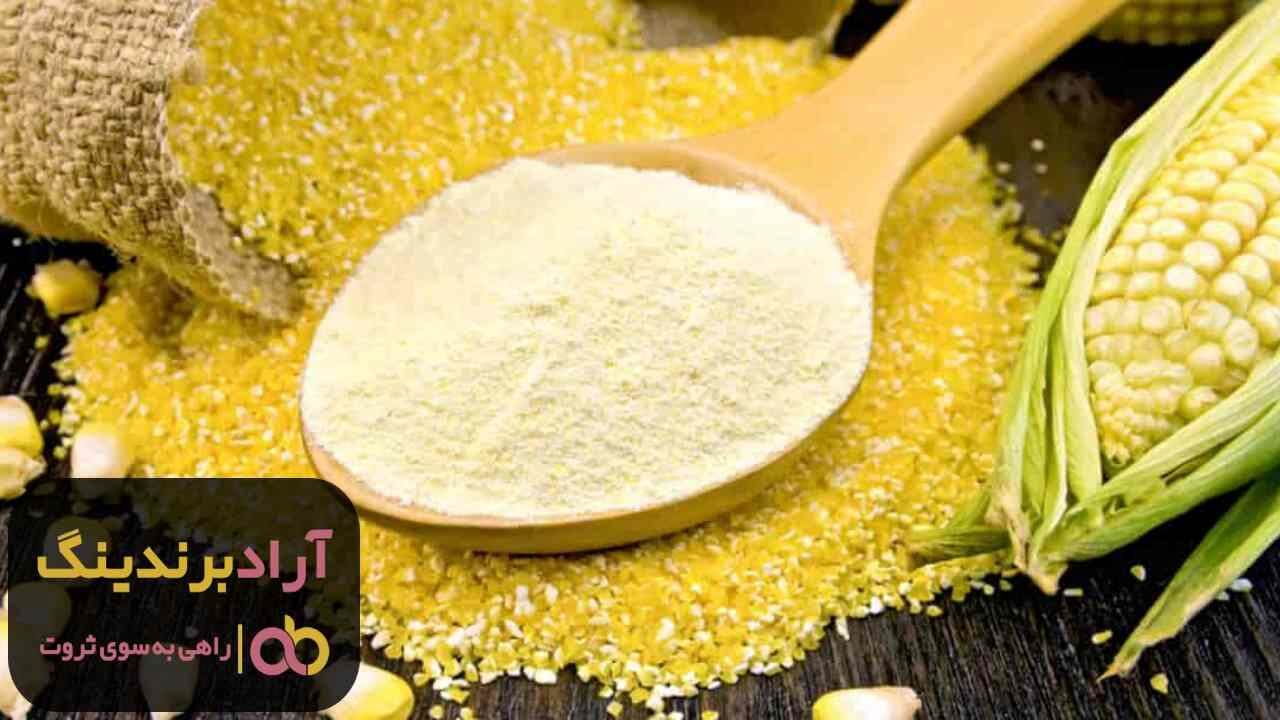 آرد ذرت بدون گلوتن