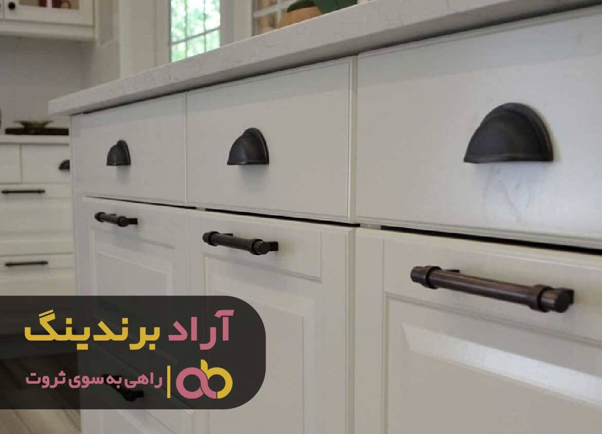 دستگیره کابینت مشکی