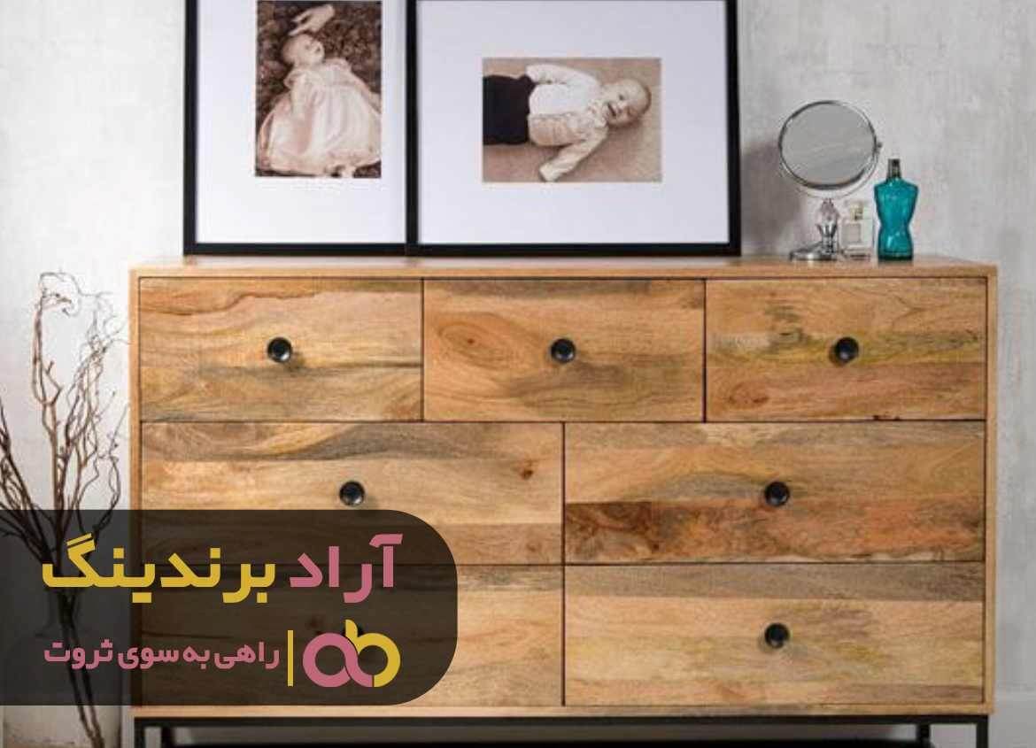 فروش دراور چوبی کشویی شیراز