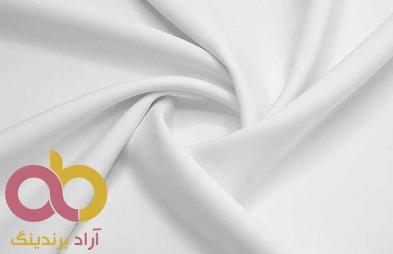 پارچه کرپ مازراتی سفید