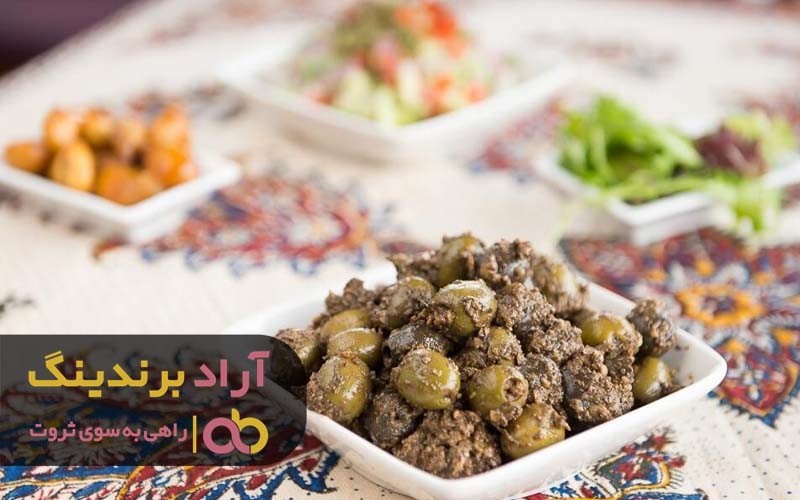 خرید زیتون پرورده خانگی آرشیا مشهد