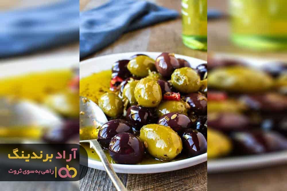خرید زیتون پرورده خانگی