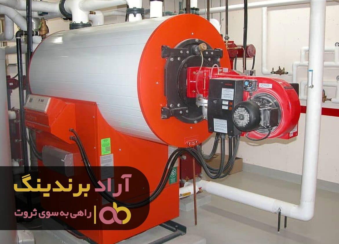 دیگ بخار لوله آتشی