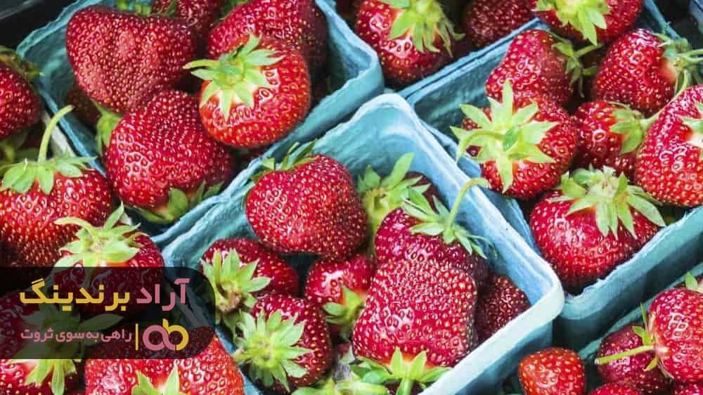 توت فرنگی خوشه ای
