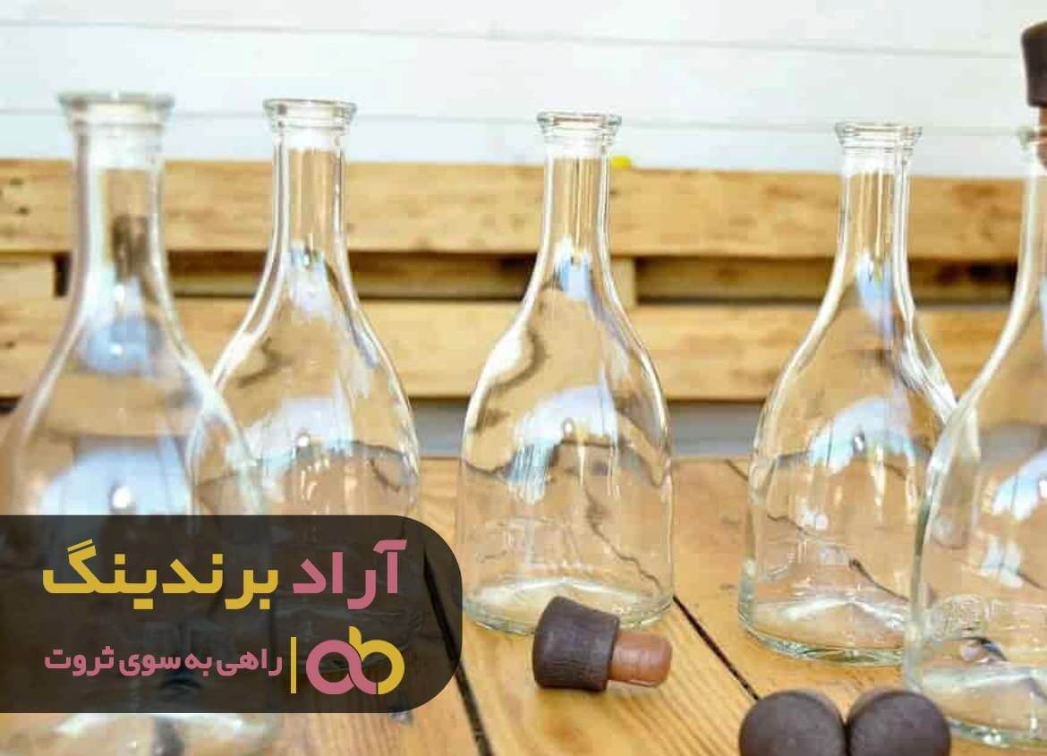 بطری شیشه ای