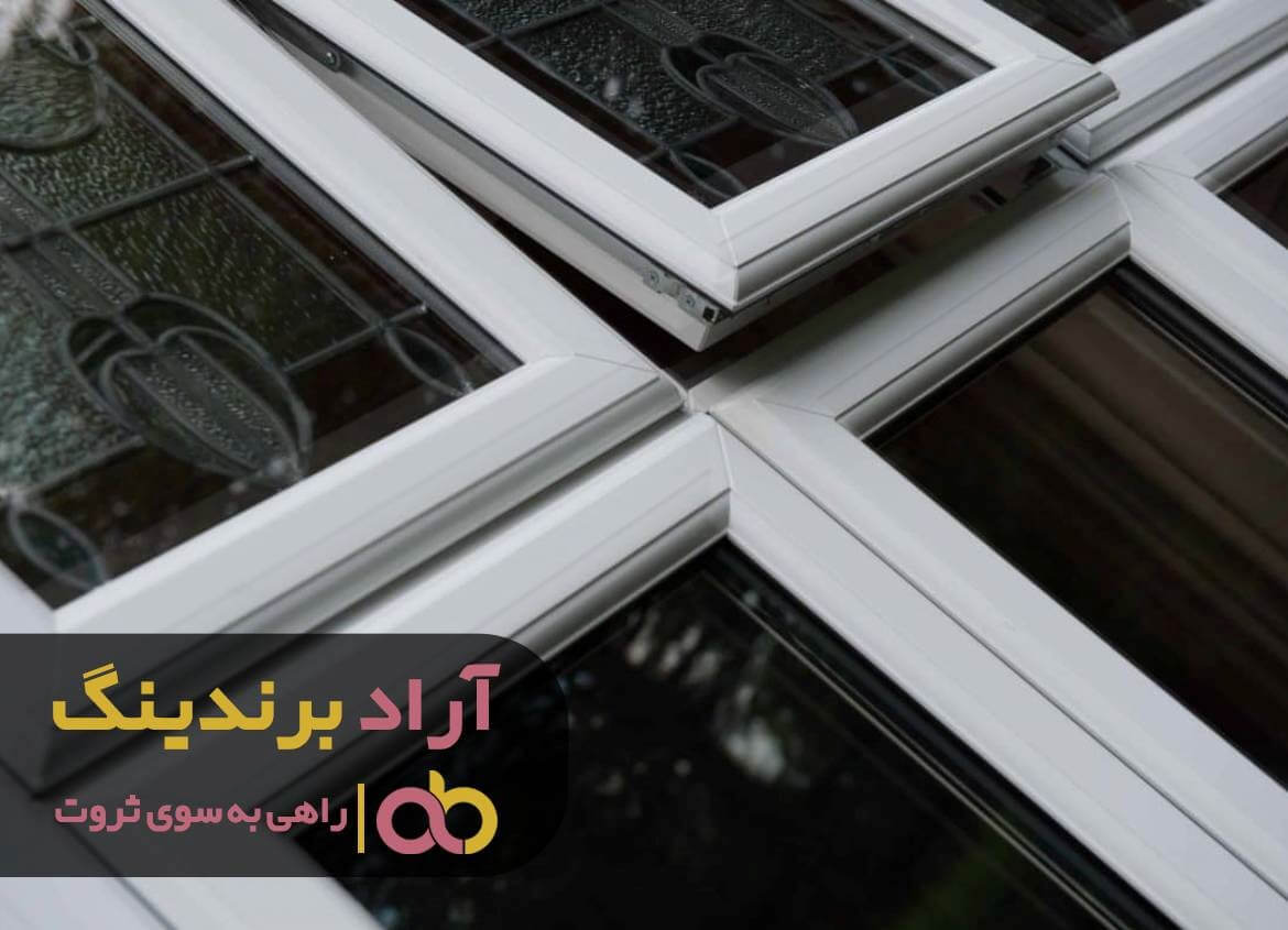 پنجره upvc مشکی