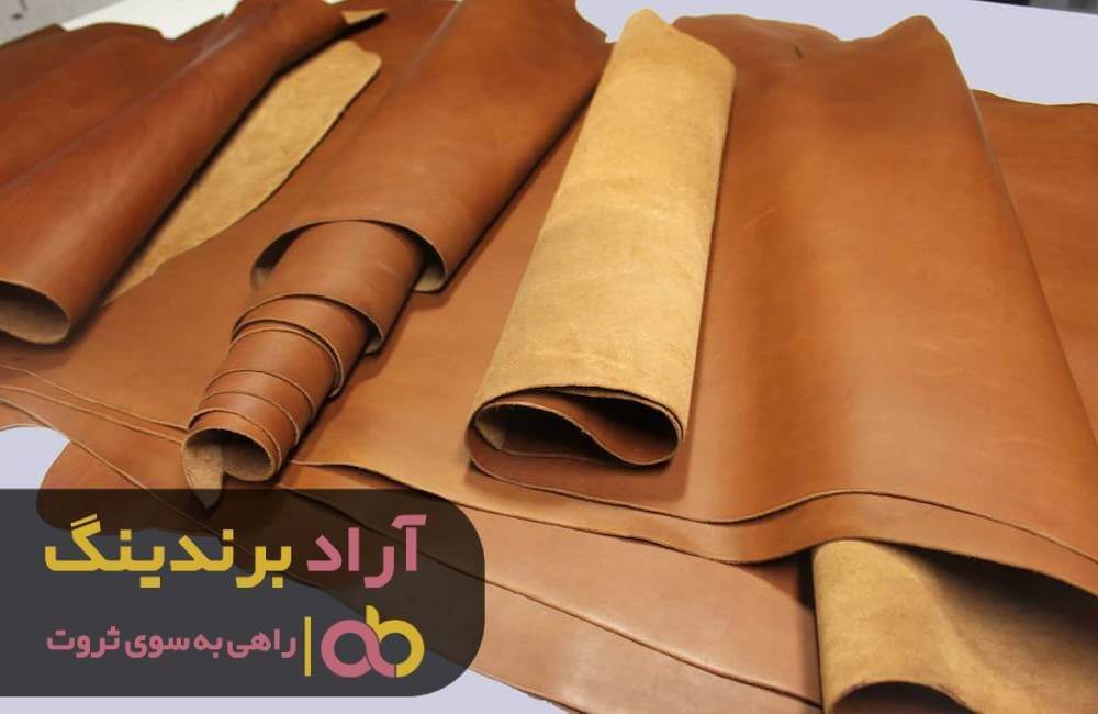 چرم طرح دار