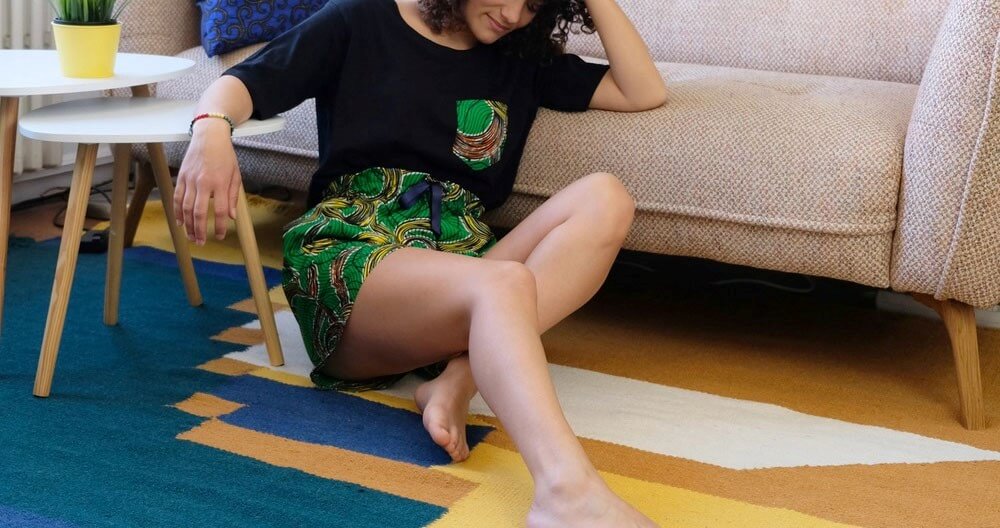 پارچه_های مناسب برای تولید انواع لباس راحتی زنانه