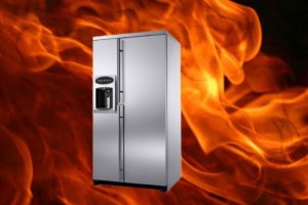 علت داغ شدن بدنه یخچال