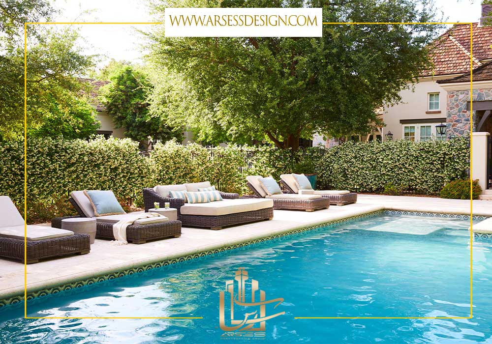 محوطه سازی ویلا از طراحی تا اجرا