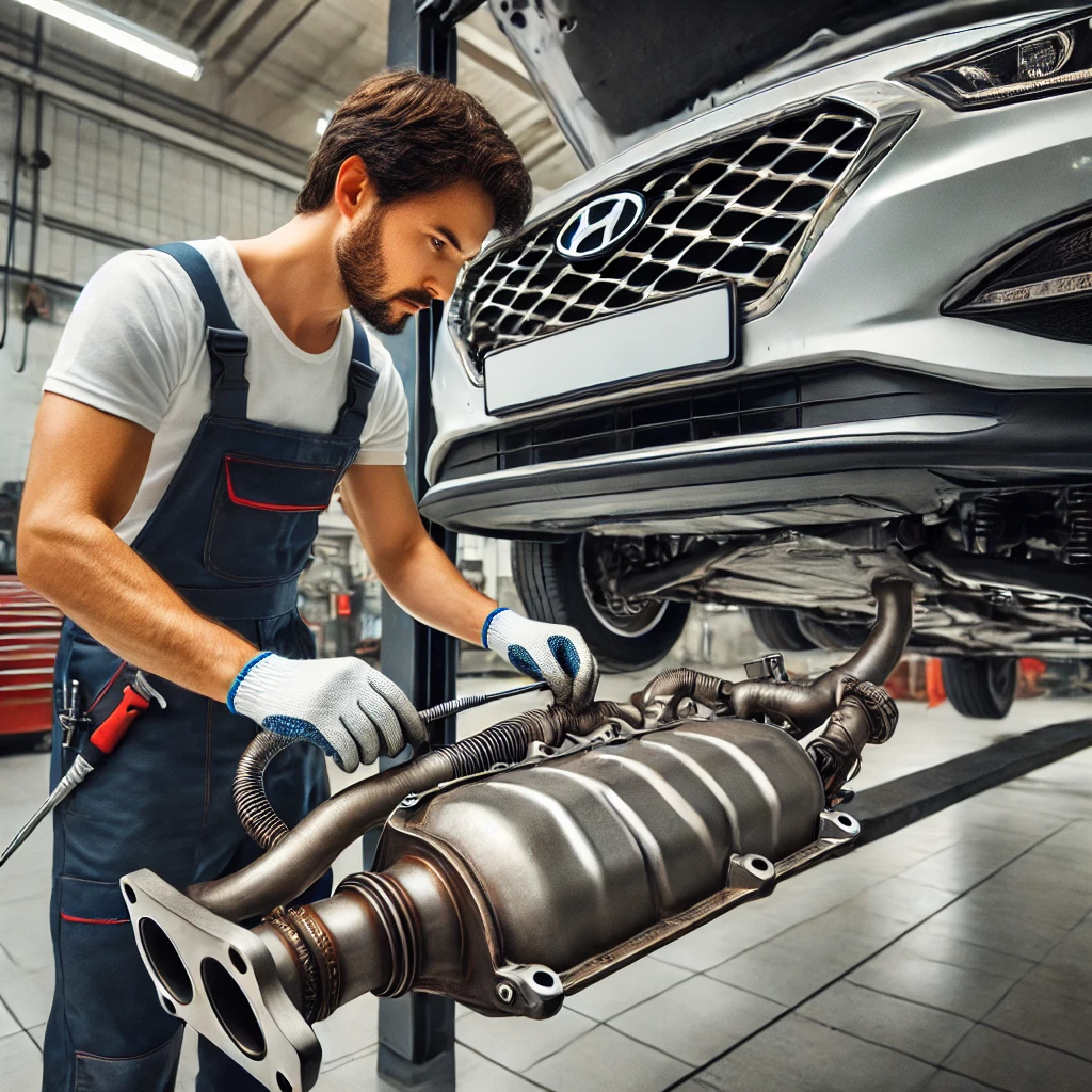 راهنمای تعمیر کاتالیزور هیوندا آزرا