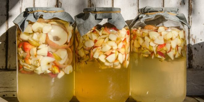طرز تهیه سرکه سیب خانگی: به روش‌های مختلف