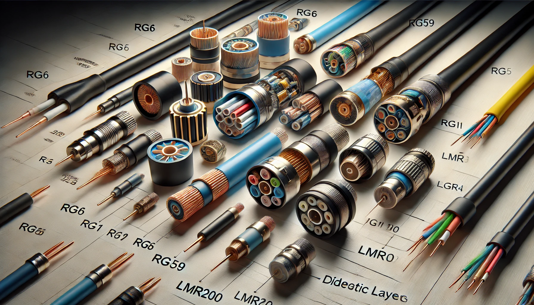 مقایسه کابل تایمز LMR200 با سایر کابل‌های کواکسیال موجود در بازار
