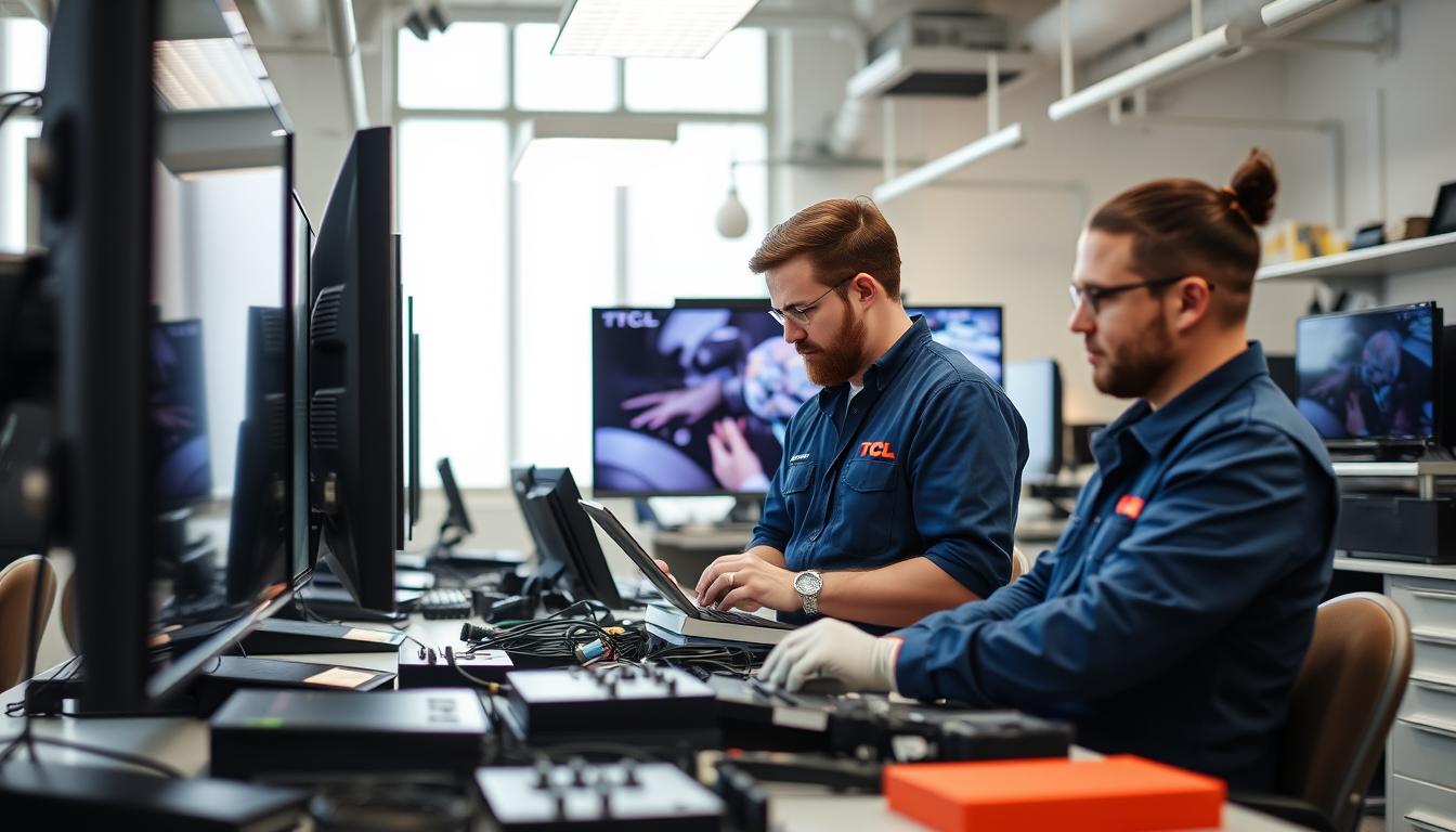 چگونه مشکل قطع و وصل شدن تصویر تلویزیون تی سی ال را حل کنیم ؟