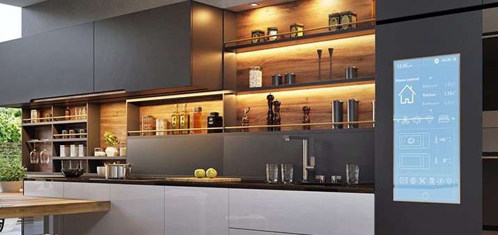 کابینت هوشمند: آشپزخانه‌ای که موجودی را تشخیص می‌دهد و خودکار باز می‌شود!