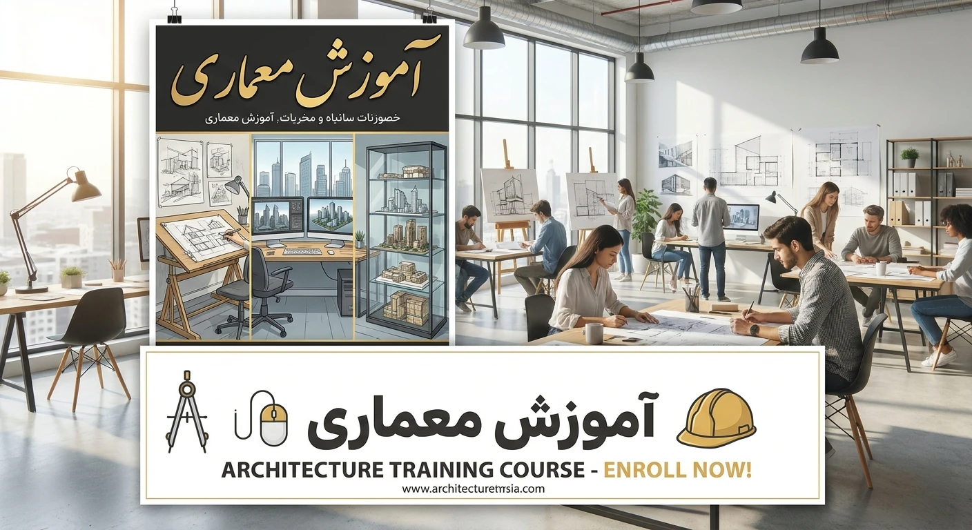 آموزش معماری؛ مسیری برای تکمیل مهارتهای حرفهای