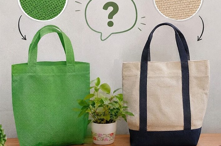 تفاوت بگ پارچه ای با بگ برزنتی